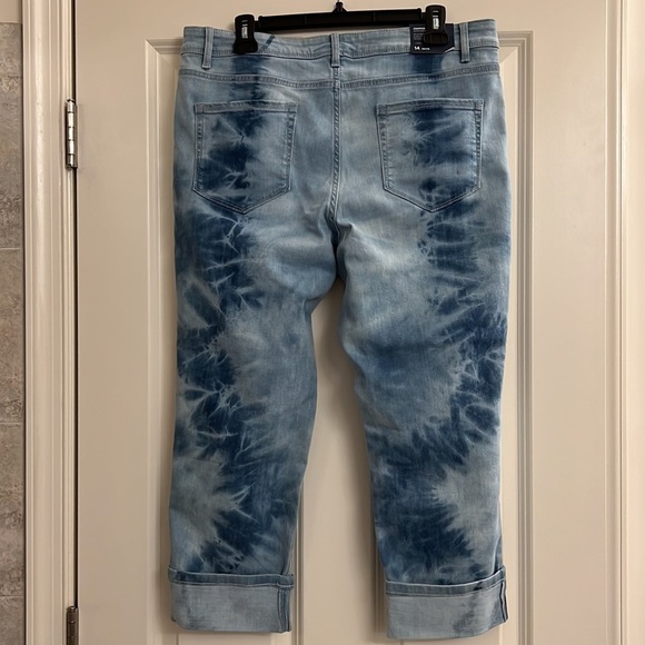 J Jill ladies denim cropped high rise - Picture 6 of 9